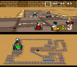 Super Baldy Kart Screenshot 1